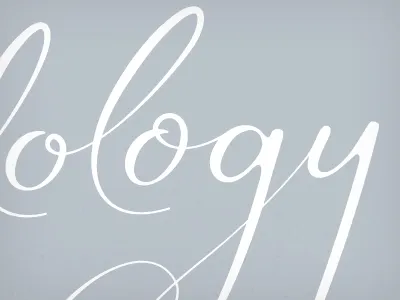 Socialology, WIP. calligraphy lettering ligatures logo