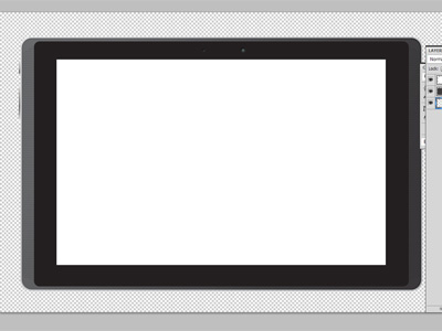 Android Tablet - free AI and PSD ai android psd tablet ux vector