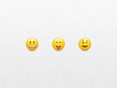 Big Smile, Tongue Out, Wink... emoticons icons smile smiley tongue wink