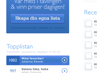 Philips Campaign 2011 draft web design
