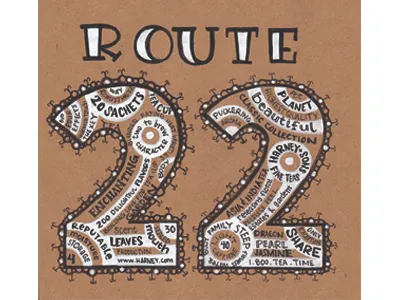 Lettering on cardboard cardboard hand lettering pen typography