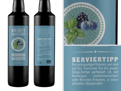 fruit syrup label bottle fruit illustration label syrup