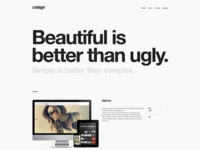 Undsgn™ - WordPress Themes & Creative Development creative development web design wordpress