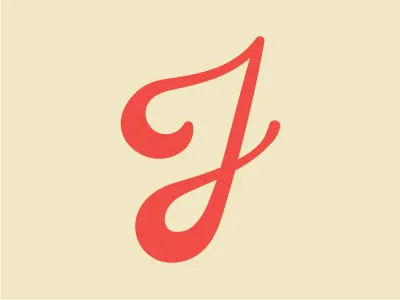 J — Type Experiment graphic design j typography