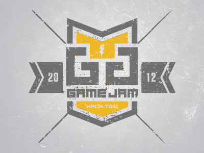 Game Jam Logo crest gamejam hack identity kanoapps logo shield