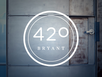 420 Bryant logo typography