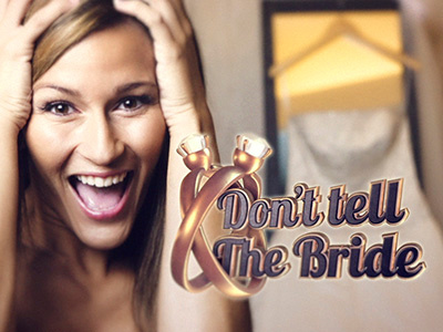 Don't tell th Bride 3d after effects bride diamonds element 3d gold motion motion design ring texture wedding