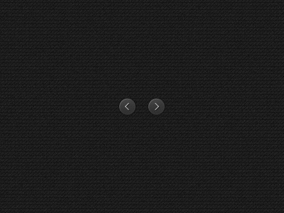 (Very) Small Slider Buttons arrow button circle clean dark gray left right slider small
