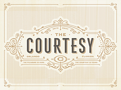 The Courtesy Bar : Orlando, FL