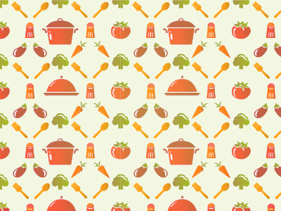 Pattern Paladar Harmonic colors cores food kitchen paladar taste vegetables