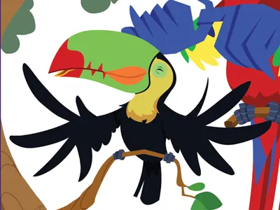 Two can illustration