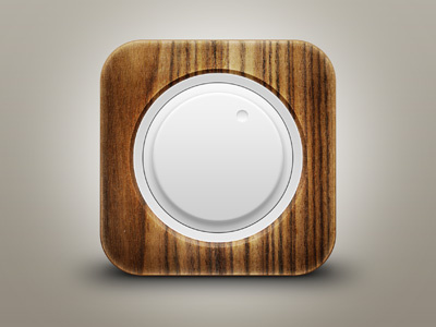 Wood Volume iOs Icon icon ios music sound speaker volume wood