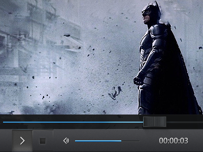 Simple Player batman player simple ui ux video player