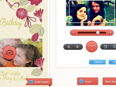 Controls black blue buttons camera controls icons image editing photo ui