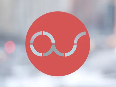 Logo "AS" a as blur circle city color daily debut design font gray light logo new palette personal personal logo photoshop red s