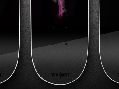 Bordo Bello Sneak Peek aiga art black bordo bello charity colorado high heels model photography pink skateboard