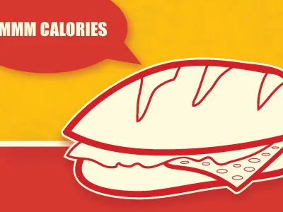 Toast Me fast food health illustration sandwich sub