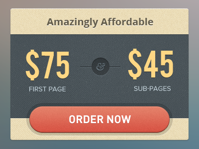 Pricing box