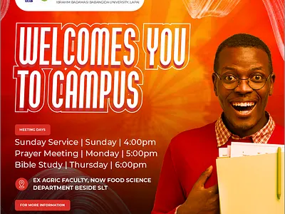 Print design for Nigeria Fellowship of Evangelical Students flyer design graphic design