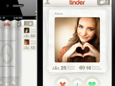 Tinder app app boobies christopher paul flirting hatch labs ios iphone jonathan badeen ui