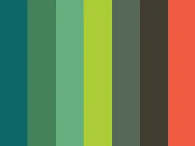 Colour Palette brown chimera colour design green nordic palette red