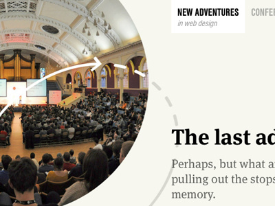 New Adventures 2013 meta serif naconf new adventures