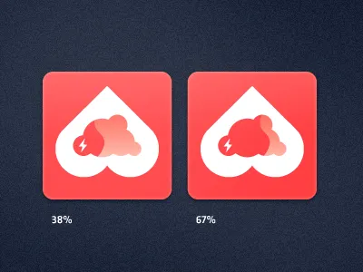 Bum clouds iconography