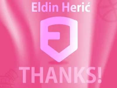 Thanks to Eldin Herić debut eldin heric jaybee pink thanks