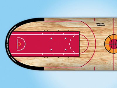 Basketboard Court basketball bulls chicago court skateboard