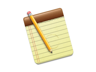 Notes icon mac notes osx pen peper