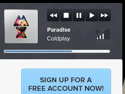 Sukora II design logo music music controls photoshop sukora web design