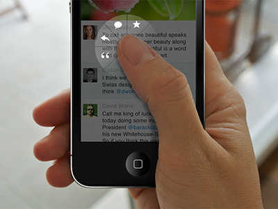Radial Menu ios iphone menu navigation post radial touch ui