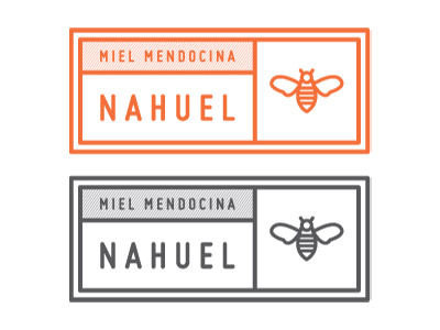 Nahuel's Honey bee honey mendoza miel nahuel vintage