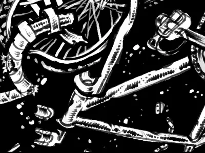 Broke Sketch bike kevin luong sketch