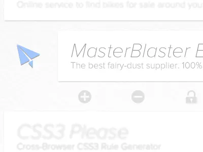 Sub Controls blue blur clean gray icons mobile texture touch white