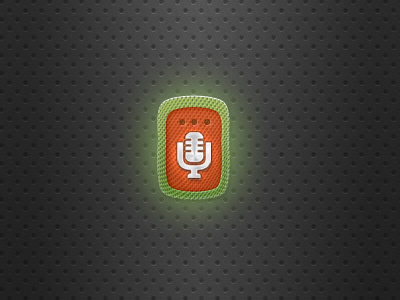 tab bar icon for iphone app button icon microphone record button red mic tab bar button