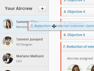 Assignment (Drag and drop) assignment dashboard drag drag and drop drop nav side