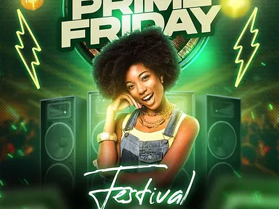 DJ Party Poster 3d animation branding dj graphic design motion graphics newyork party poster speakers ui