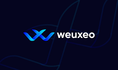 letter w,x logo design concept for weuxeo abstract branding business company creative logo design gradient logo identity letter logo letter w letter x logo logo design minimal logo minimalist logo modern symbol vector website logo weuxeo logo