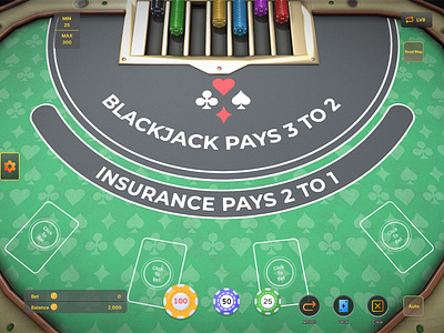 Angel's 21 - Blackjack Game Casino Interface 3d animation app betting blackjack branding casino design gambling gaming graphic design illustration logo motion graphics poker slots typography ui ux vector