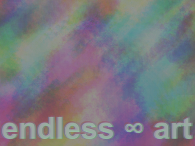 endless ∞ art art canvas css3 html5