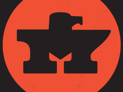 Metalshop Branding 2 anvil blacksmith branding identity logo