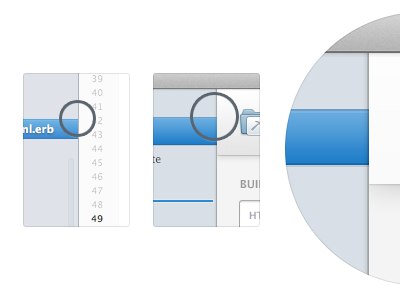 Source List Border app mac osx pixels