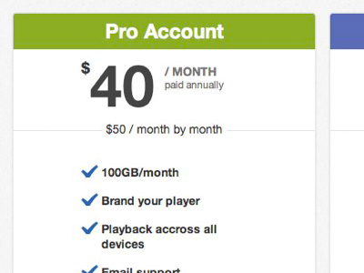 Plans page redesign sneak peek plans pricing page viddler