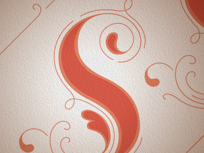 Letter in progress decorative type hand letters illustrator lettering letters type typography vector vintage type
