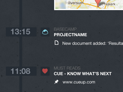 Status timeline basecamp clean clock dark icon map project timeline ui webapp