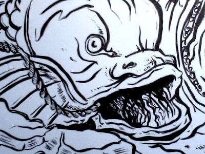 Dolphin Sculpt Sketch dolphin ink sketch