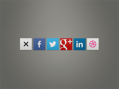 Share bar experiment - sliding follow interface sliding social social networks ui user interface ux