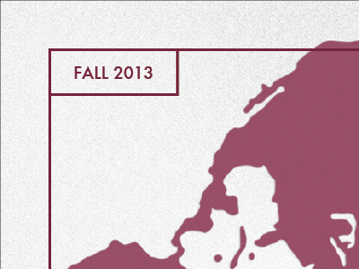 See Yourself design map postcard texture