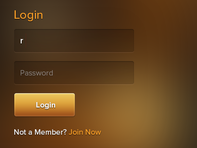 Login form login ui web